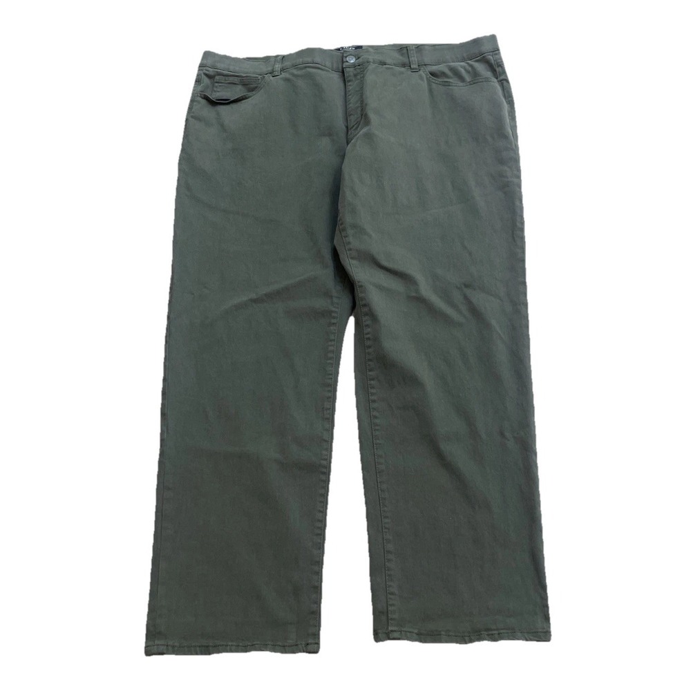 Chaps Denim Pants Women's Plus 24WR Regular Military Green‎